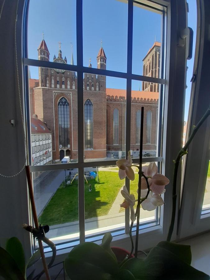 Apartment In Old Town - View Of Mariacki Church Gdańsk Exteriör bild